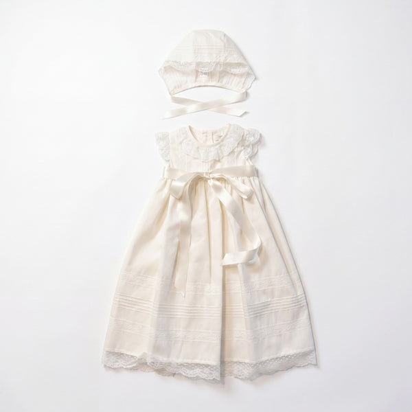 Baton Baptism Organdi Tulle — AGÜ Baby Spanish baby clothes