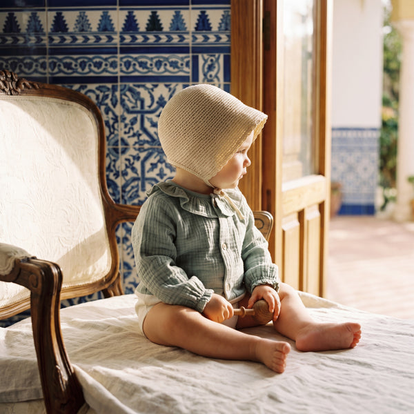 Green Body Long Sleeve with Collar — AGU Baby