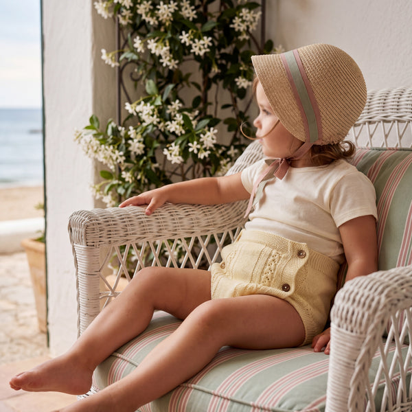 Yellow Bloomer With Buttons — AGU Baby