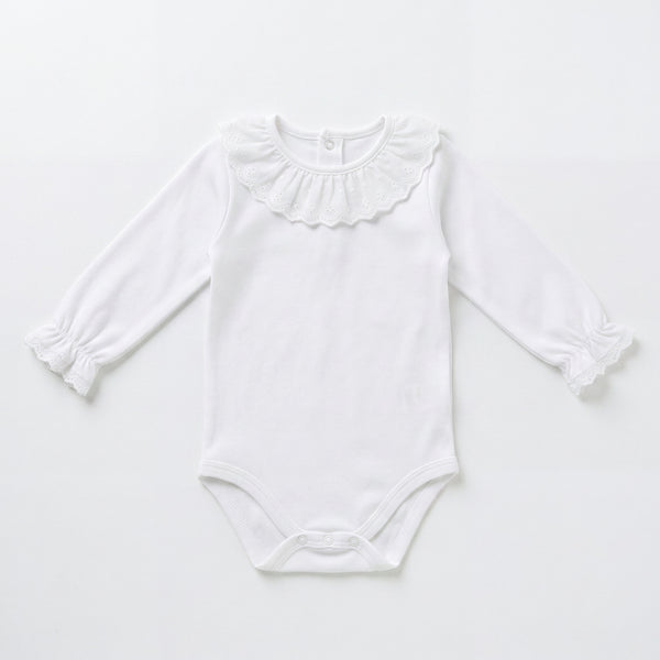 Beige Body Plumeti with Collar — AGÜ Baby Spanish baby clothes