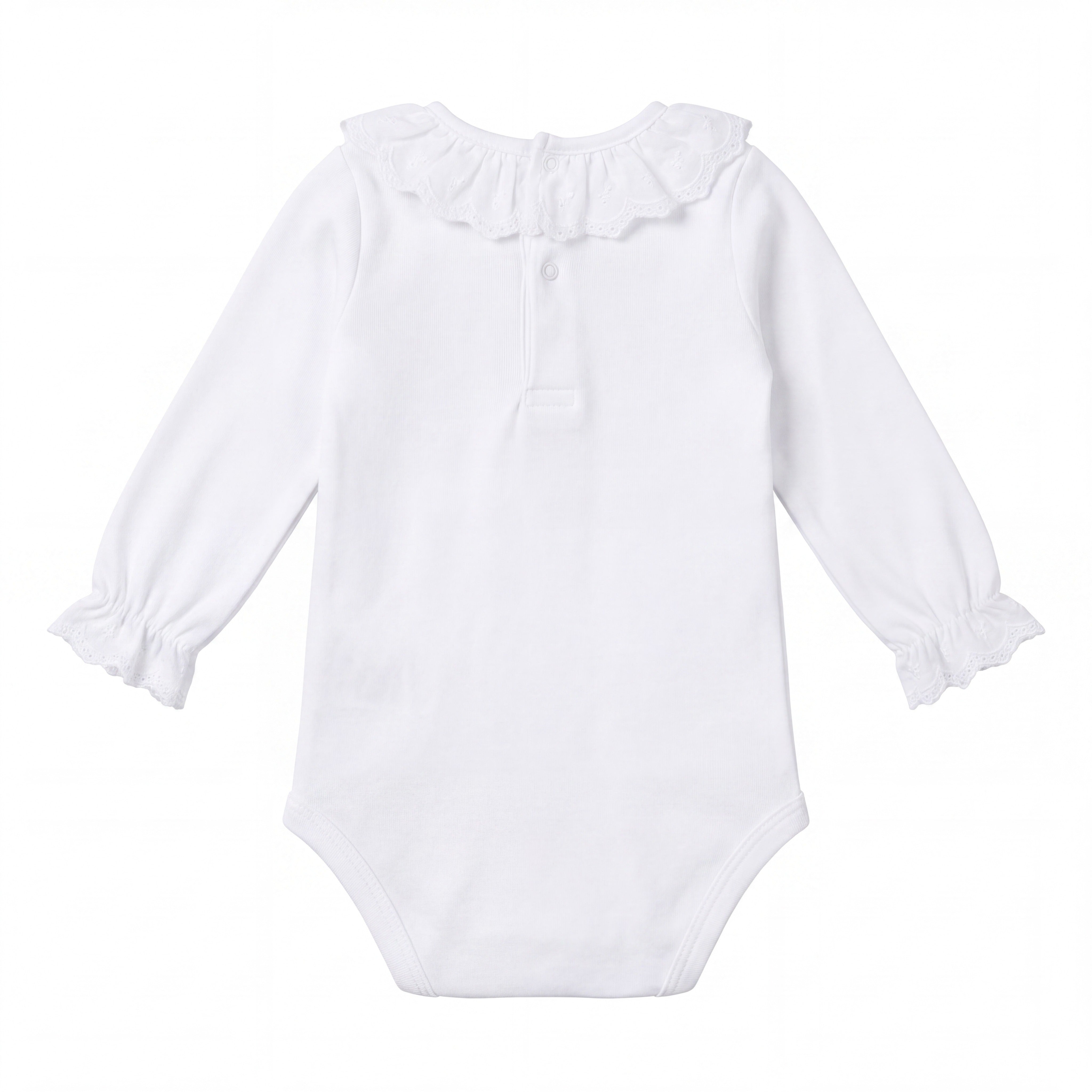 Beige Body Plumeti with Collar — view 3 — handcrafted in Spain — AGÜ Baby
