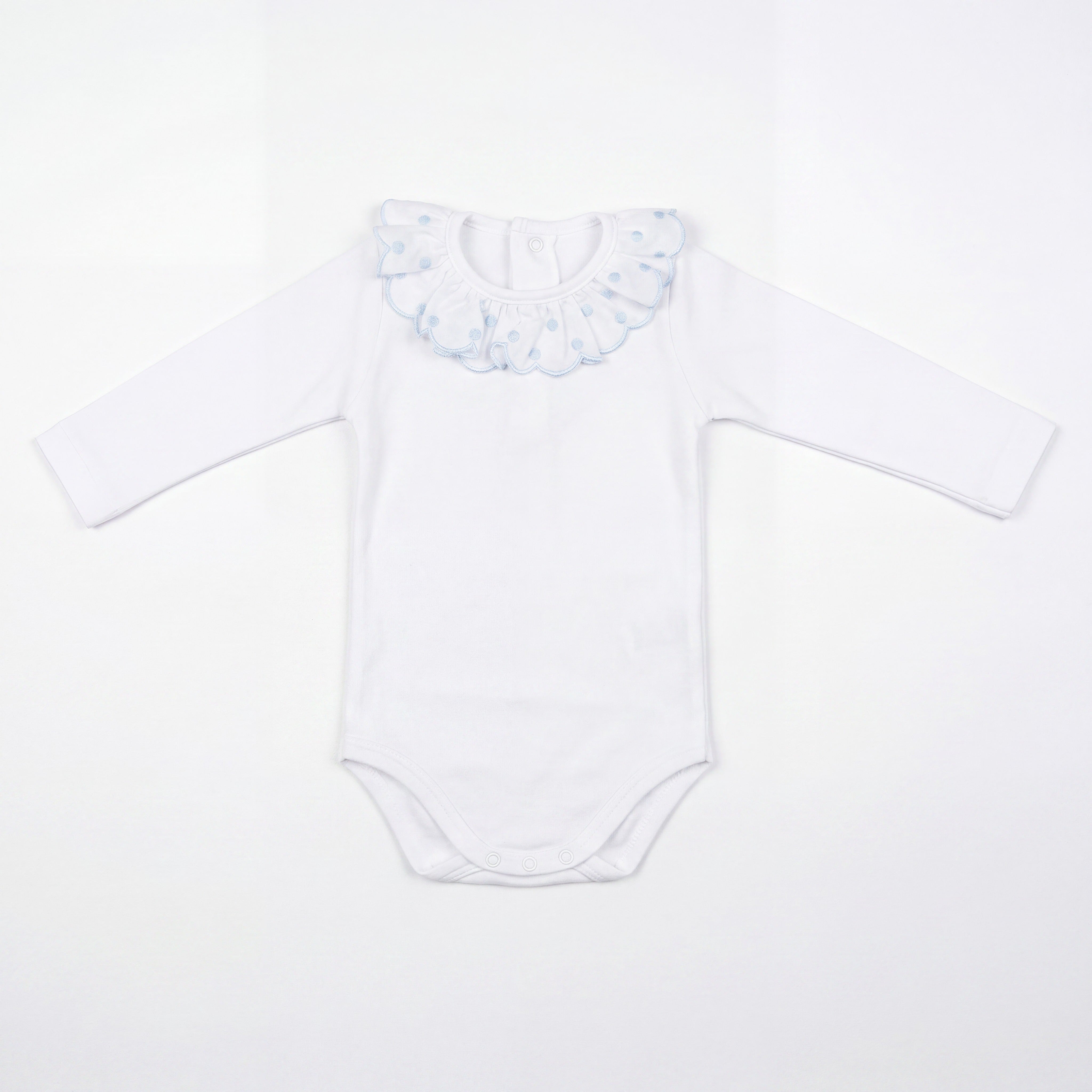 Beige Body with Dots Collar — AGÜ Baby Spanish baby clothes