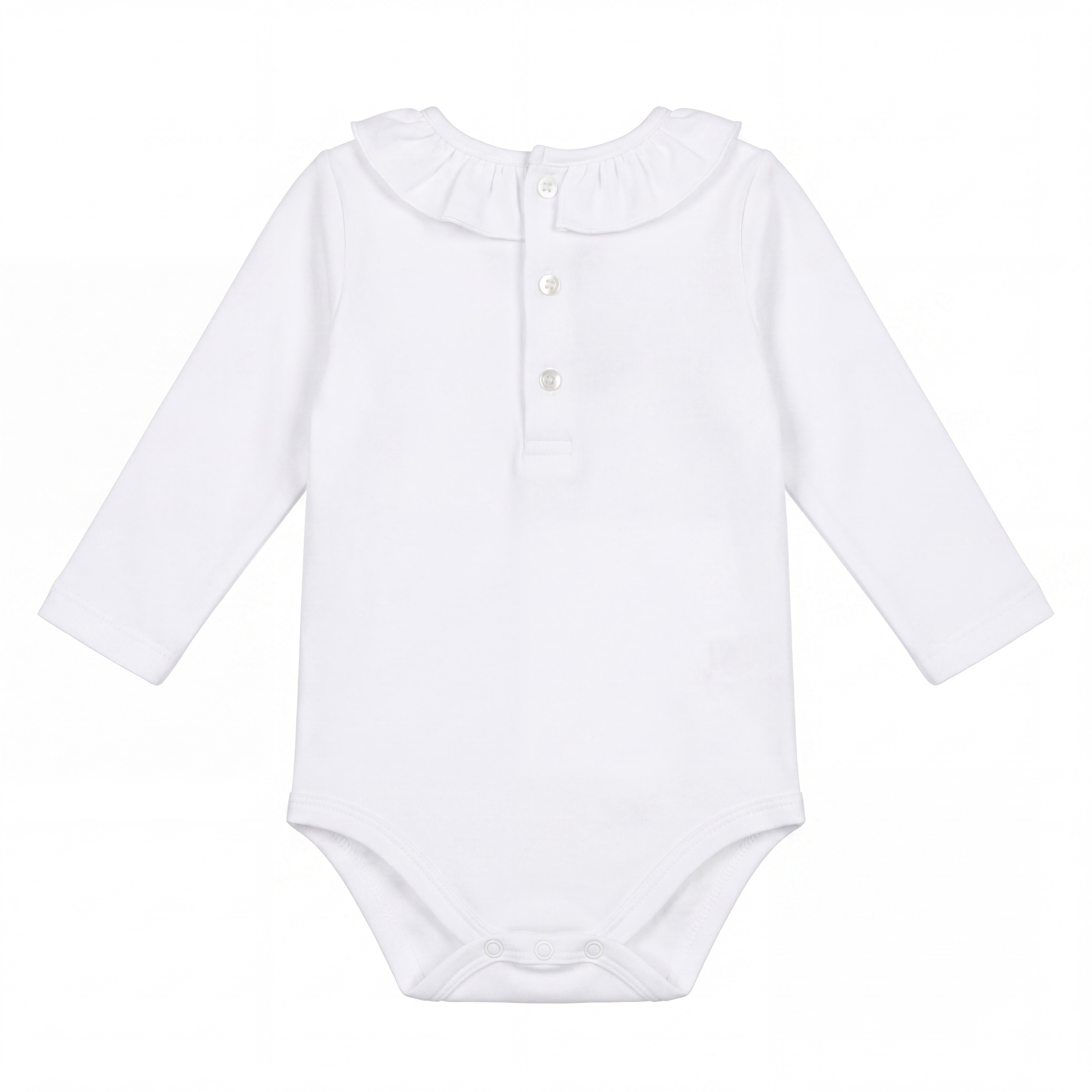 Beige Body with Dots Collar — view 4 — handcrafted in Spain — AGÜ Baby