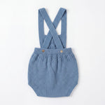 Blue Romper — AGÜ Baby Spanish baby clothes