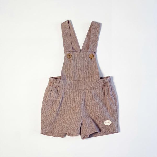 Boys Burgundy Overall — AGU Baby Spanish baby clothes