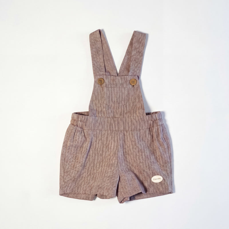 Boys Burgundy Overall — Boys Baby Clothing — AGU Baby Spanish baby clothes