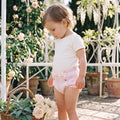 Girl Pink Woven Bloomer — view 2