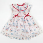 Girls Printed Whales Dress — AGÜ Baby Spanish baby clothes
