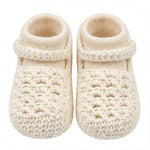 Girls Shoes Knitted One Size — view 6 — handcrafted in Spain — AGÜ Baby