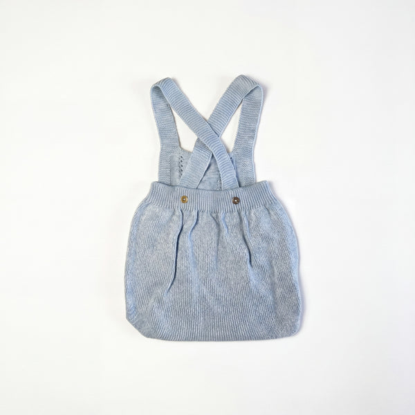 Light Blue Borlones Romper — AGU Baby Spanish baby clothes