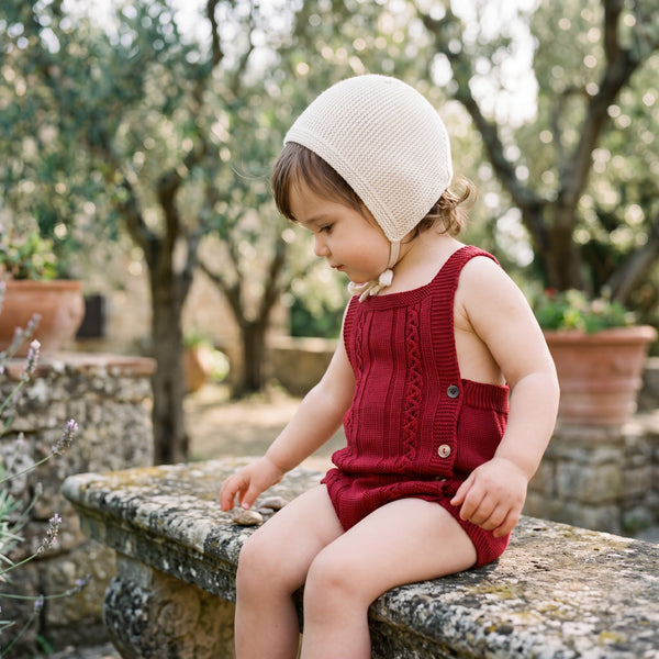 Red Dot Romper — AGU Baby