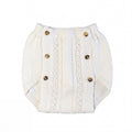 White Bloomer With Buttons — view 1
