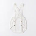 White Romper — AGÜ Baby Spanish baby clothes — view 1